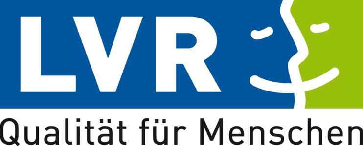 Das Logo des LVR mit dem Text 'Qualität für Menschen'.